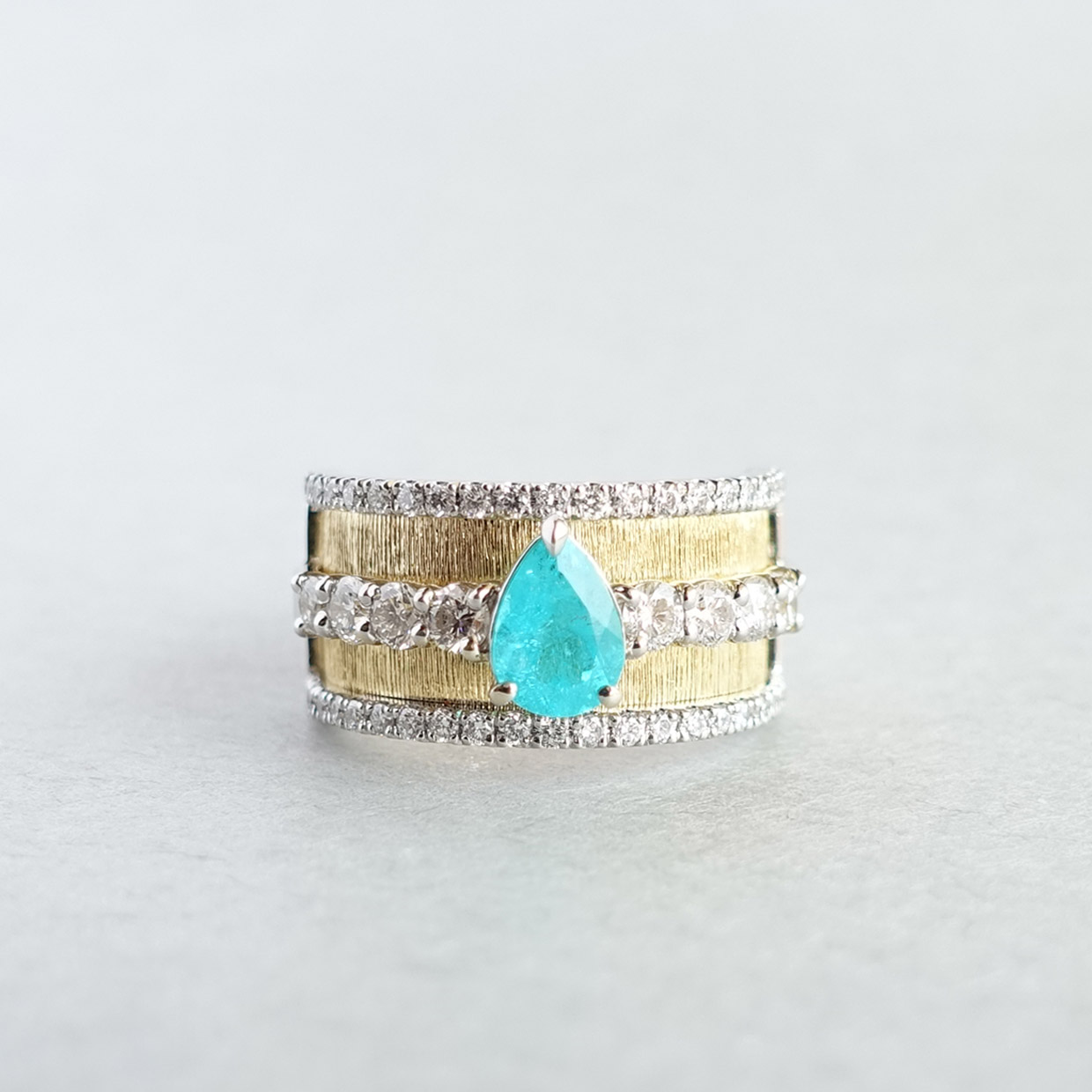 Paraiba Tourmaline Ring｜オリジナルジュエリー／オーダーメイド